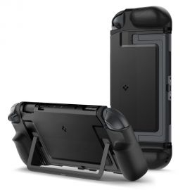 Juodas dėklas Nintendo Switch 2 "SPIGEN DUAL GRIP"