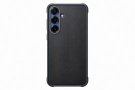 Juodas originalus dėklas Samsung Galaxy S25 Plus "Rugged Cover EF-RS936CBE"