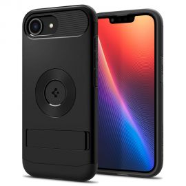 Juodas dėklas Apple Iphone 16E "Spigen Slim Armor Magsafe"