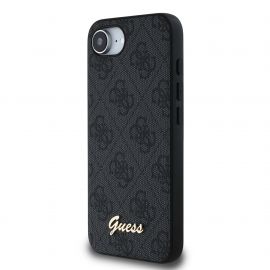 Pilkas originalus dėklas Guess 4G telefonui Apple iPhone 16e