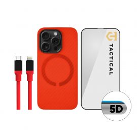 Rinkinys skirtas Apple Iphone 14 Pro "Tactical Red Limited Edition Combo"