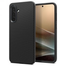 Juodas matinis dėklas Samsung Galaxy A36 5G "Spigen Liquid Air"