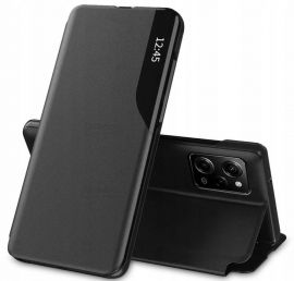 Juodas atverčiamas dėklas Xiaomi Redmi 12 "Tech-Protect Smart View"