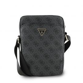 Juodas krepšys Guess PU 4G Triangle Logo Bag 8"