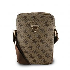 Rudas krepšys Guess PU 4G Triangle Logo Bag 8"