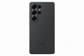 Juodas originalus dėklas Samsung Galaxy S25 Ultra "EF-PS938CBE Silicone Cover"
