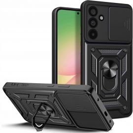 Juodas dėklas Samsung Galaxy A56 5G "Tech-Protect Camshield Pro"