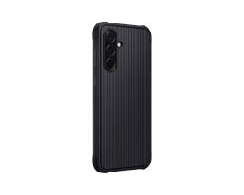 Juodas originalus dėklas Samsung Galaxy A36 5G "Rugged Cover EF-RA366CBE"