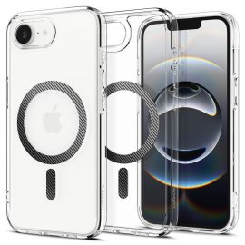 Fiber skaidrus dėklas Apple Iphone 16E "Spigen Ultra Hybrid Mag Magsafe"