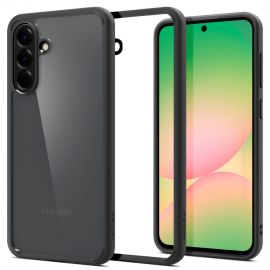 Juodas matinis dėklas Samsung Galaxy A56 5G "Spigen Ultra Hybrid"
