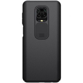Juodas dėklas Xiaomi Redmi Note 9 Pro/9S/9 Pro Max "Nillkin Camshield"