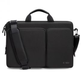 Juodas krepšys kompiuteriui "TECH-PROTECT DEFENDER BAG LAPTOP 17"