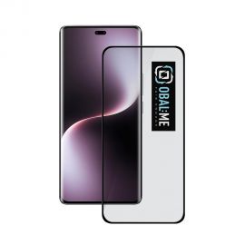 Juodas apsauginis ekrano stikliukas Honor Magic 7 Lite "OBAL:ME 5D Glass Screen Protector"