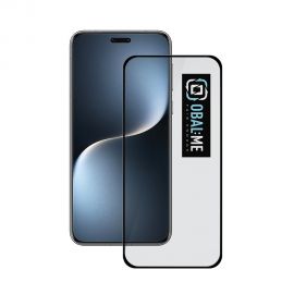 Juodas apsauginis ekrano stikliukas Honor Magic 7 Pro "OBAL:ME 5D Glass Screen Protector"