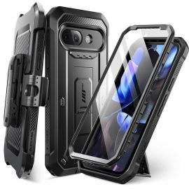 Juodas dėklas Google Pixel 9A "Supcase Unicorn Beetle Pro"