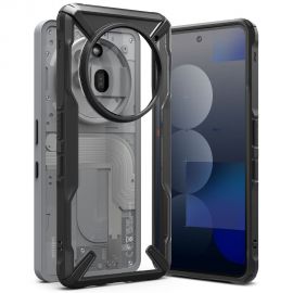 Juodas dėklas Nothing Phone 3A Pro "Ringke Fusion X"