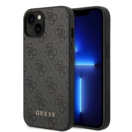 Pilkas originalus dėklas Guess 4G telefonui Apple Iphone 14