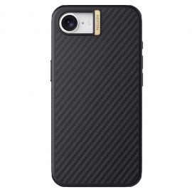 Auksinis dėklas Apple iPhone 16e "Nillkin Synthetic Fiber PRO Magnetic Hard"