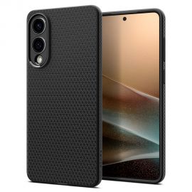 Juodas dėklas Samsung Galaxy S25 Edge "Spigen Liquid Air"