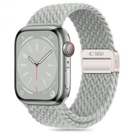 Akmens spalvos apyrankė Apple Watch 6 / 7 / 8 / 9 / 10 / SE (40 / 41 / 42MM) "Tech-Protect Nylonmag"