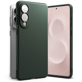 Tamsiai žalias dėklas Samsung S25 Edge "Ringke Onyx"