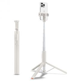 Beige asmenukių lazda "SPIGEN S541W BLUETOOTH SELFIE STICK TRIPOD"