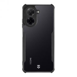 Skaidrus-juodas dėklas Tactical Quantum Stealth telefonui Xiaomi Redmi A5 4G