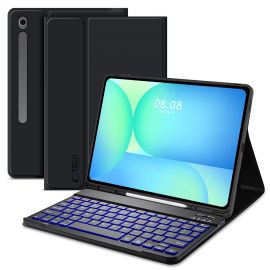 Juodas dėklas Samsung Galaxy Tab S10 FE Plus 13.1 X620 / X626B "Tech-Protect SC Pen+Keyboard"