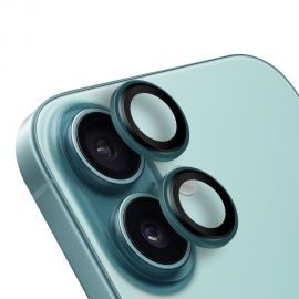 Mėtos spalvos apsauginis stiklas galiniai kamerai Apple iPhone 16 / 16 Plus "OBAL:ME Lens Protector"