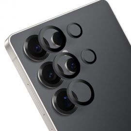Titano juodas apsauginis stiklas galiniai kamerai Samsung Galaxy S25 Ultra "OBAL:ME Lens Protector"
