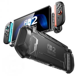 Juodas dėklas Nintendo Switch 2 "SUPCASE BLADE"