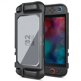 Juodas-skaidrus dėklas TECH-PROTECT MAGMAT NINTENDO SWITCH 2