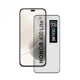 Juodas apsauginis ekrano stikliukas Honor 400 Lite "OBAL:ME 5D Glass Screen Protector"