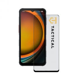 Juodas apsauginis stiklas telefonui Samsung Galaxy Xcover 7 Pro "Tactical Glass Shield 5D"