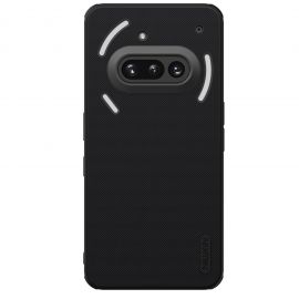 Juodas plastikinis dėklas Nothing Phone 3a "Nillkin Frosted Shield"