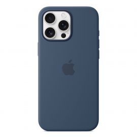 Denim originalus dėklas MYYU3ZM/A Silicone Cover Magsafe telefonui Apple iPhone 16 Pro Max