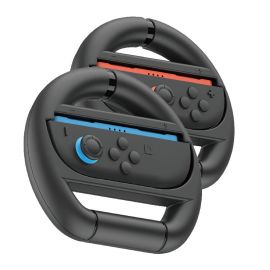 Juodas vairas Nintendo Switch 2 "iPega SW2054 Racing Wheel for JoyCon Controllers"