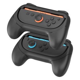 Juodas žaidimų pultų laikiklis Nintendo Switch 2 "iPega SW2055H Grip for JoyCon Controllers"