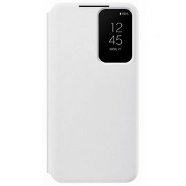 Baltas originalus dėklas EF-ZS901CWE Smart View telefonui Samsung Galaxy S22