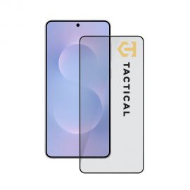 Juodas apsauginis ekrano stikliukas Samsung Galaxy S25 Edge "Tactical Glass Shield 5D"