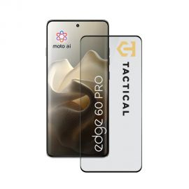 Juodas apsauginis ekrano stikliukas Motorola Edge 60 Pro "Tactical Glass Shield 5D"