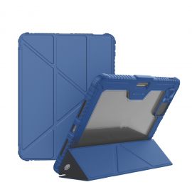Mėlynas dėklas  iPad Pro 11 2024 "Nillkin Bumper PRO Protective Stand Case Multi-angle"