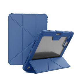 Mėlynas dėklas iPad Pro 12.9 2020/2021/2022/ Air 13 2024/2025 "Nillkin Bumper PRO Protective Stand Case Multi-angle"