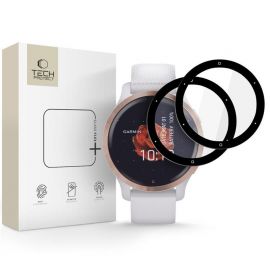Juodas apsauginis stiklas Garmin Venu 2S "TECH-PROTECT GLASS FLEX+ 2-PACK"