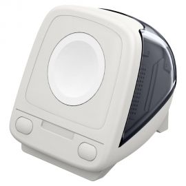 Grafiti Apple Watch belaidis pakrovėjas "SPIGEN CLASSIC C1 CHARGER STAND"
