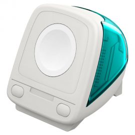Mėlynas Apple Watch belaidis pakrovėjas "SPIGEN CLASSIC C1 CHARGER STAND"