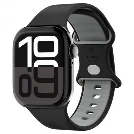 Juoda apyrankė Apple Watch 6 / 7 / 8 / 9 / 10 / SE (40 / 41 / 42 MM) "Spigen Nano Pop"