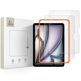 Skaidrus apsauginis stiklas Apple Ipad Air 11” 6 / 7 / 2024-2025 "Tech-Protect Easy Set+ 2-Pack"