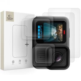 Skaidrus apsauginis stiklas GOPRO HERO 13 "TECH-PROTECT GLASS FIT+ 2-PACK"