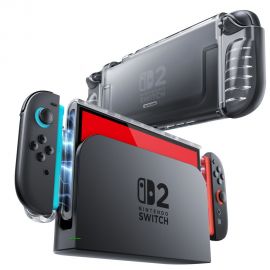 Skaidrus dėklas Nintendo Switch 2 "SUPCASE CRYSTAL"
